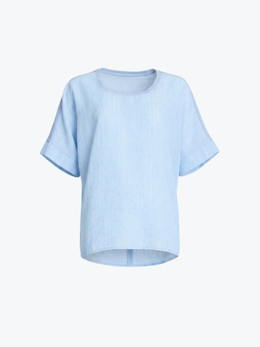 Clarity Riviera Relaxed Top | Pale Blue