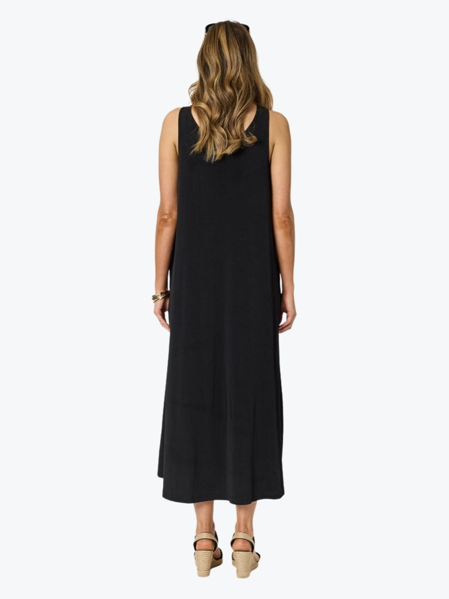 Clarity Traveller Tank Dress | Black