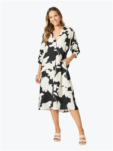 Clarity Barcelona Floral Print Dress 47853
