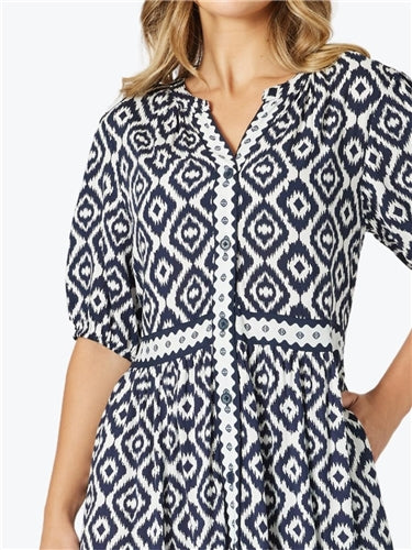 Threadz Diamonds Are Forever Tier Dress 48392