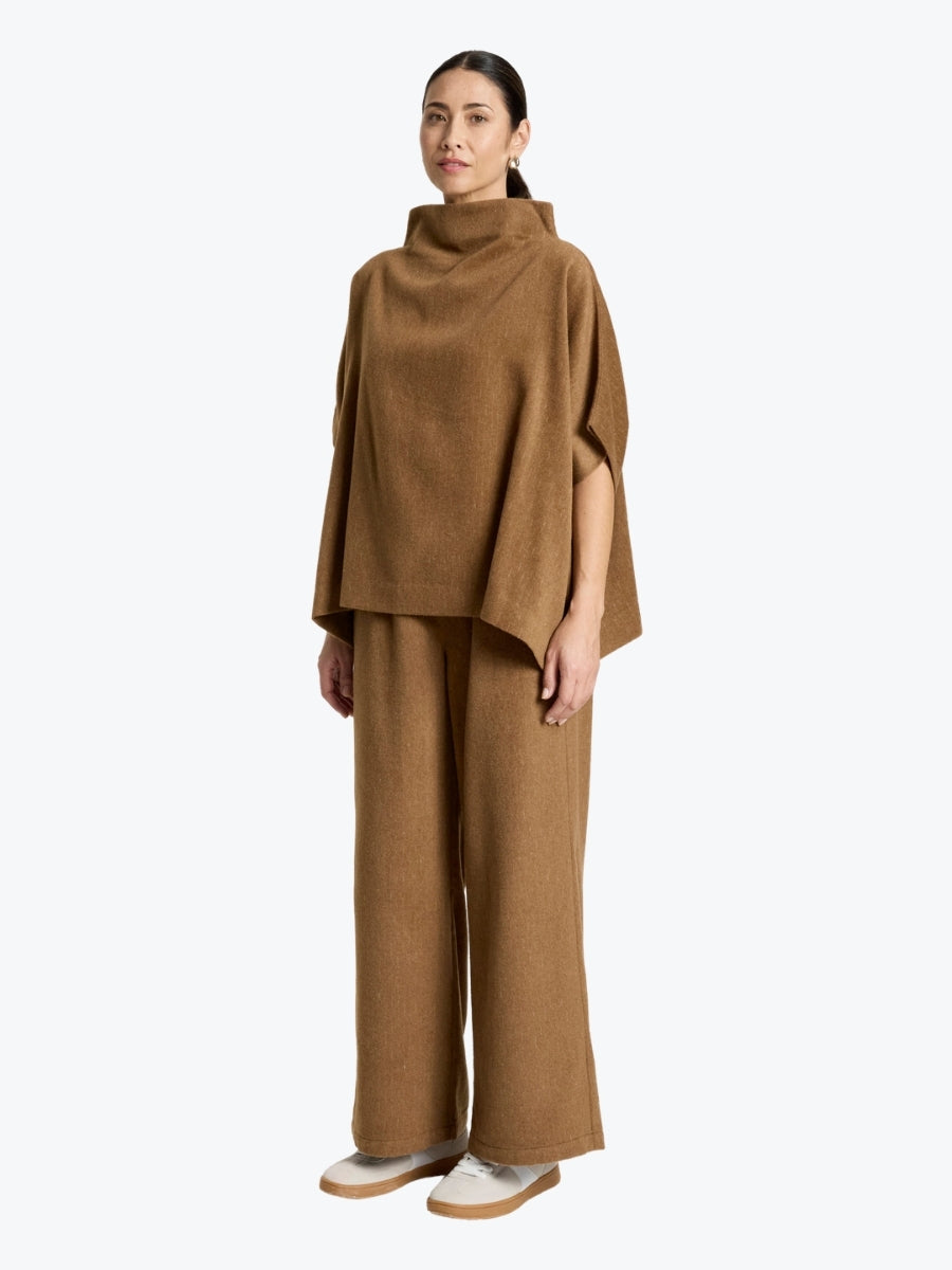 Eb &amp; Ive Azul Poncho | Clay