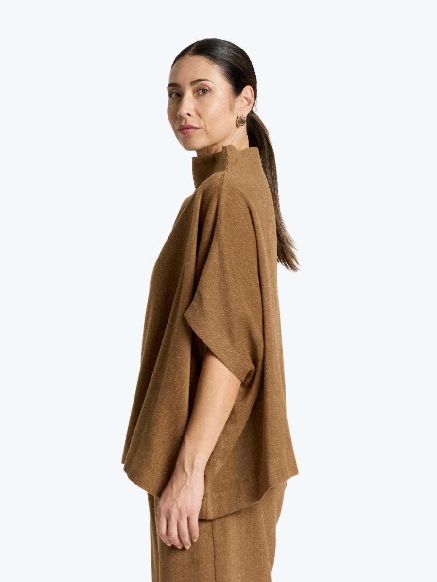 Eb &amp; Ive Azul Poncho | Clay