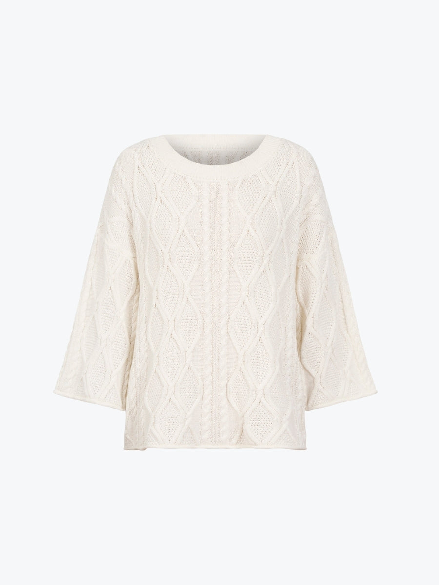 Eb + Ive Casa Cable Jumper | White