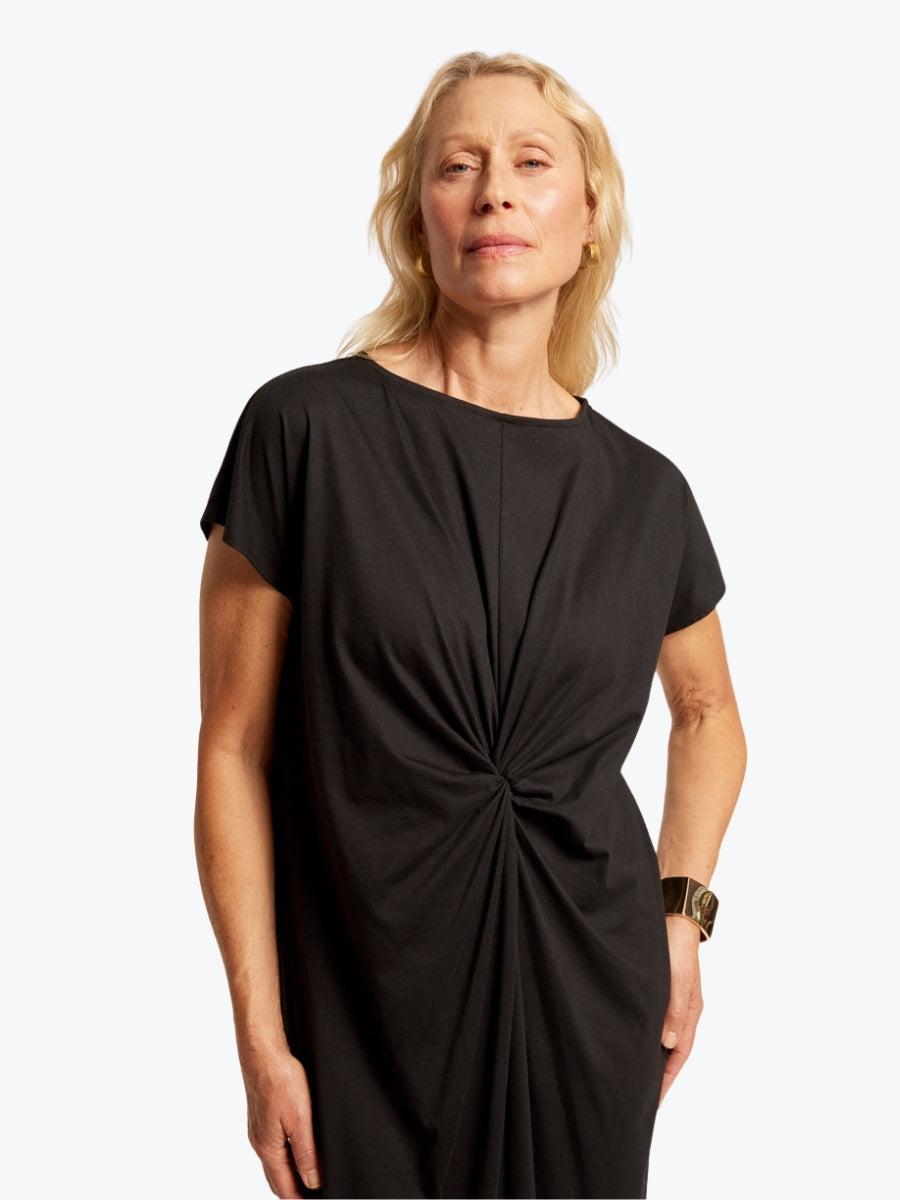 Eb + Ive Casa Twist Dress | Black