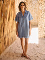 Eb + Ive Dusk Denim Shirt Dress | Denim