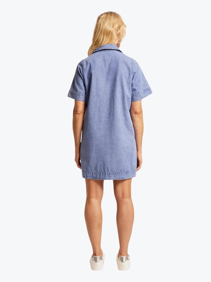 Eb + Ive Dusk Denim Shirt Dress | Denim