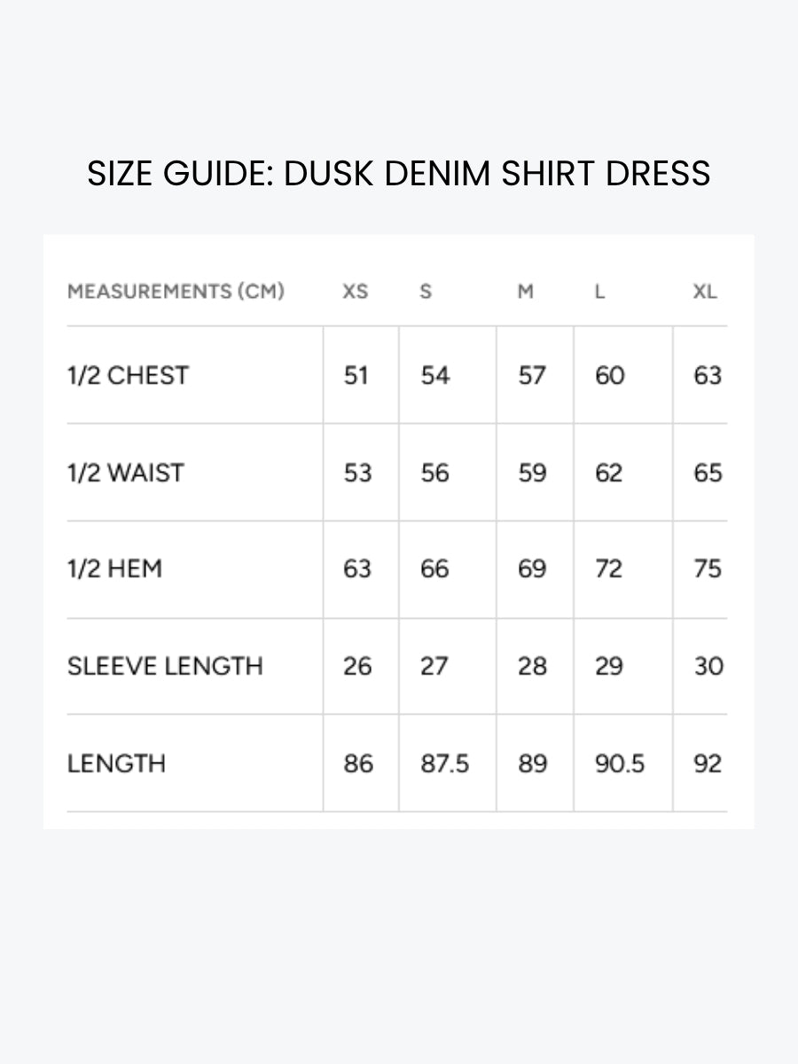 Eb + Ive Dusk Denim Shirt Dress | Dune