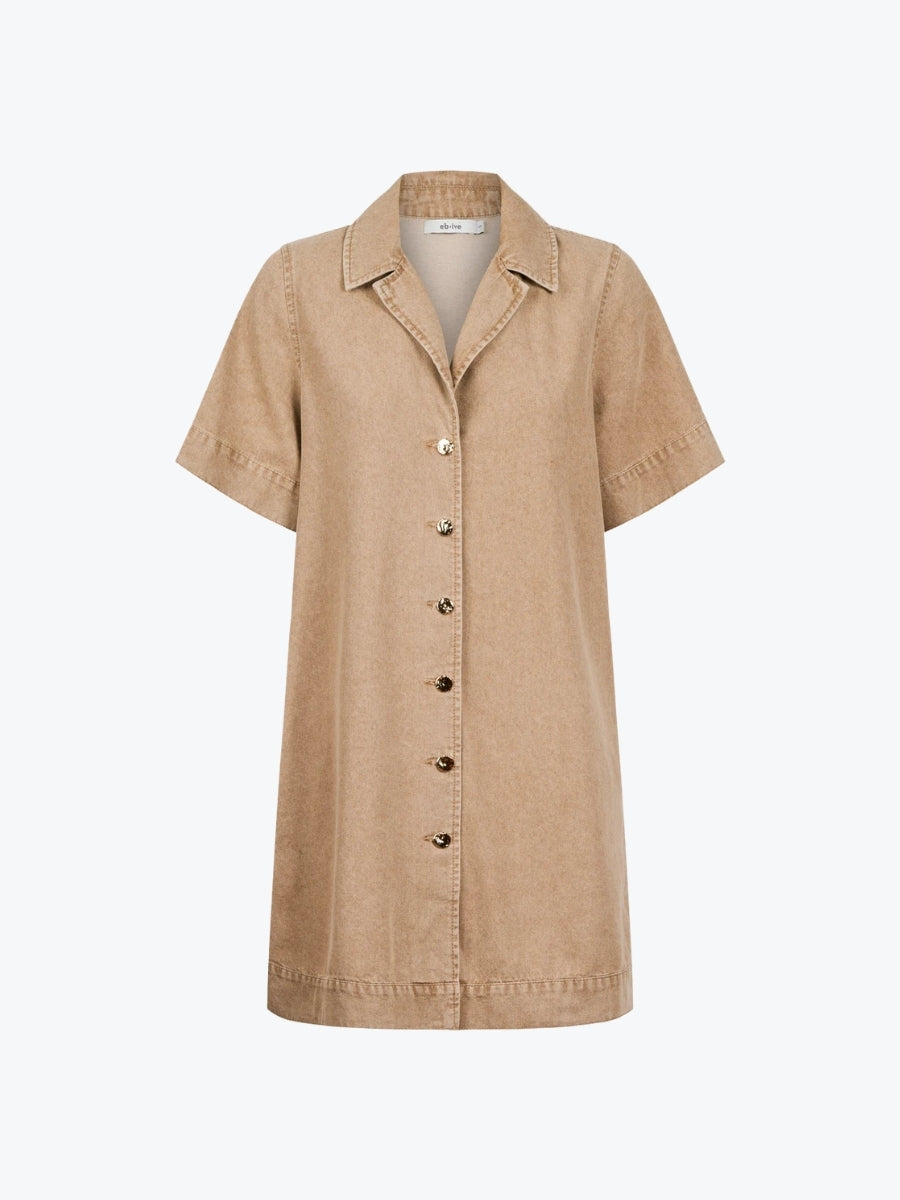 Eb + Ive Dusk Denim Shirt Dress | Dune
