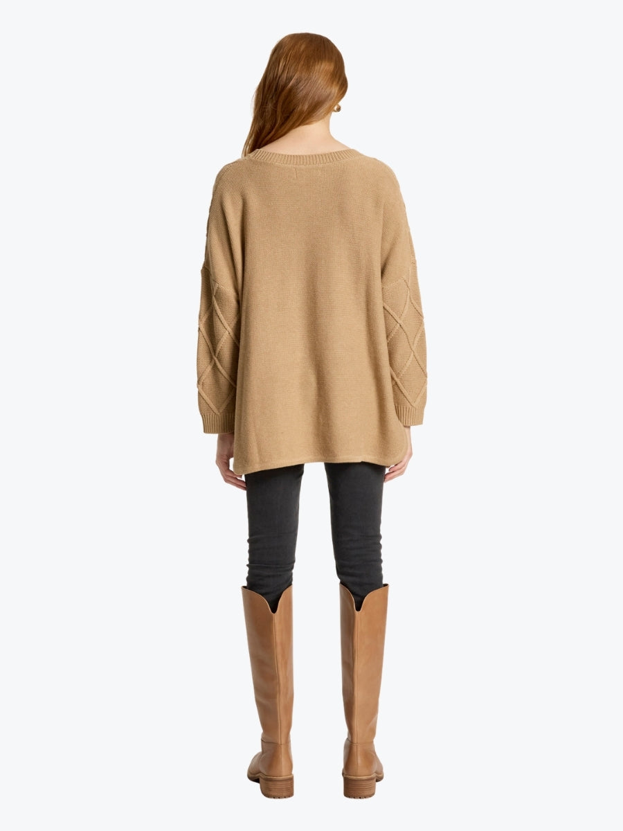 Eb &amp; Ive Liora Relaxed Jumper | Mocha