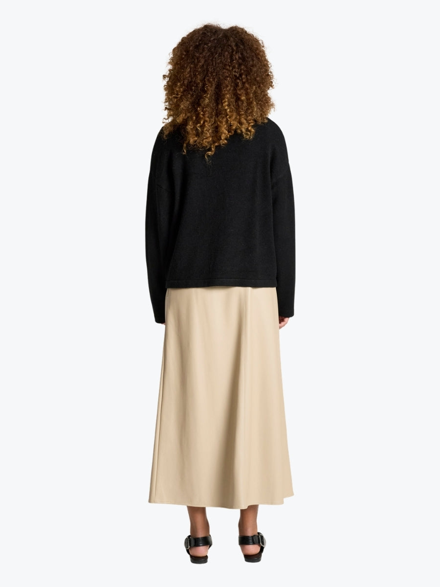 Eb &amp; Ive Samira Crop Cardigan | Black