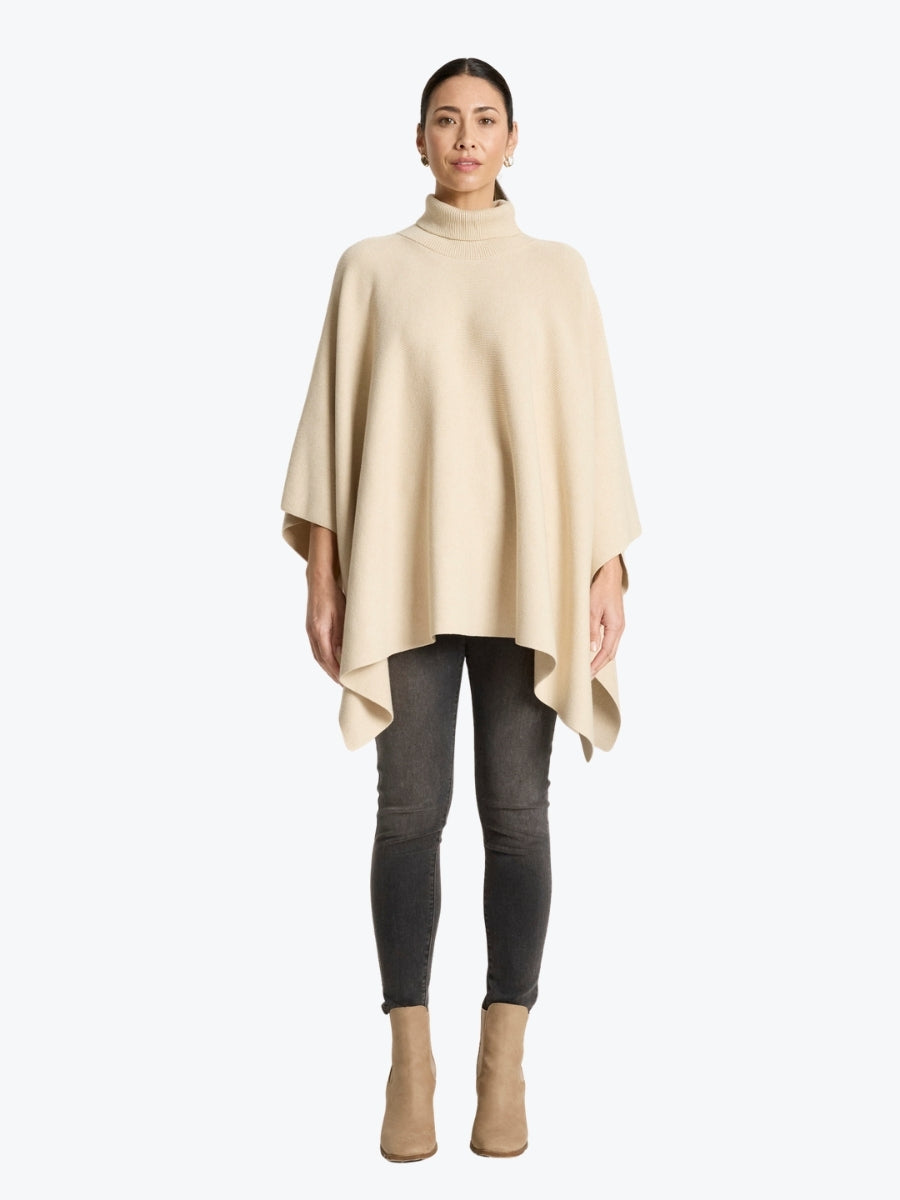Eb &amp; Ive Samira Poncho | Bisque