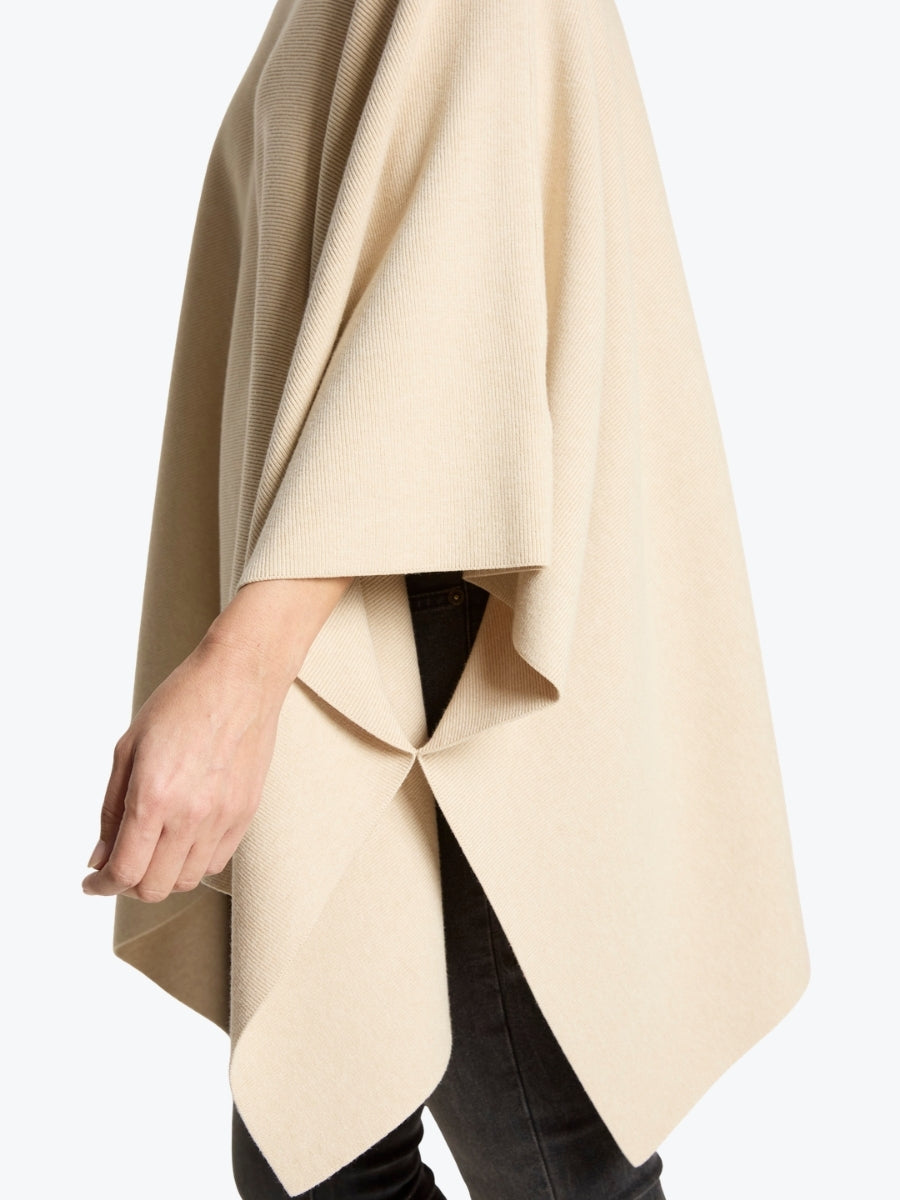 Eb &amp; Ive Samira Poncho | Bisque