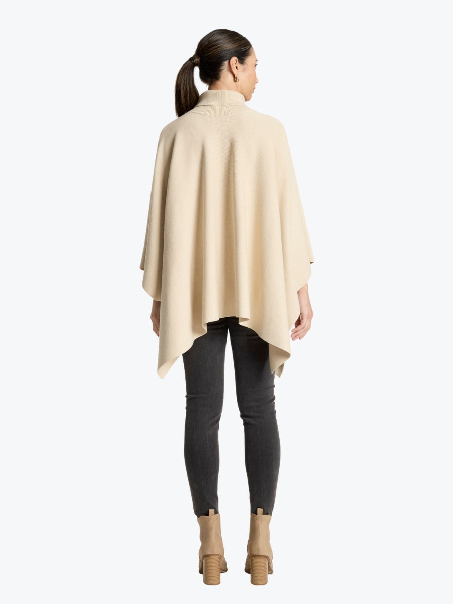 Eb &amp; Ive Samira Poncho | Bisque