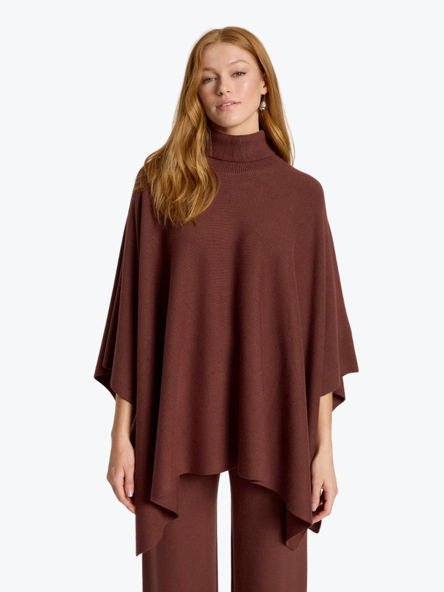 Eb &amp; Ive Samira Poncho | Mahogany
