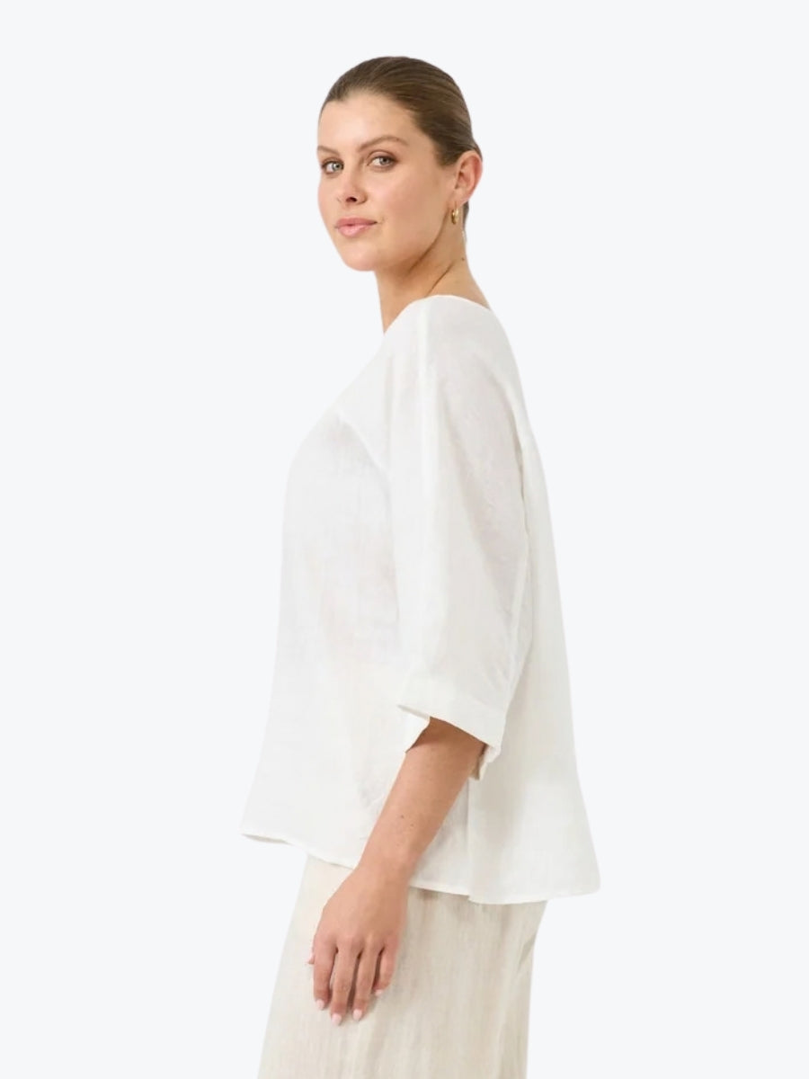 Eb + Ive Studio Relaxed Top | Salt