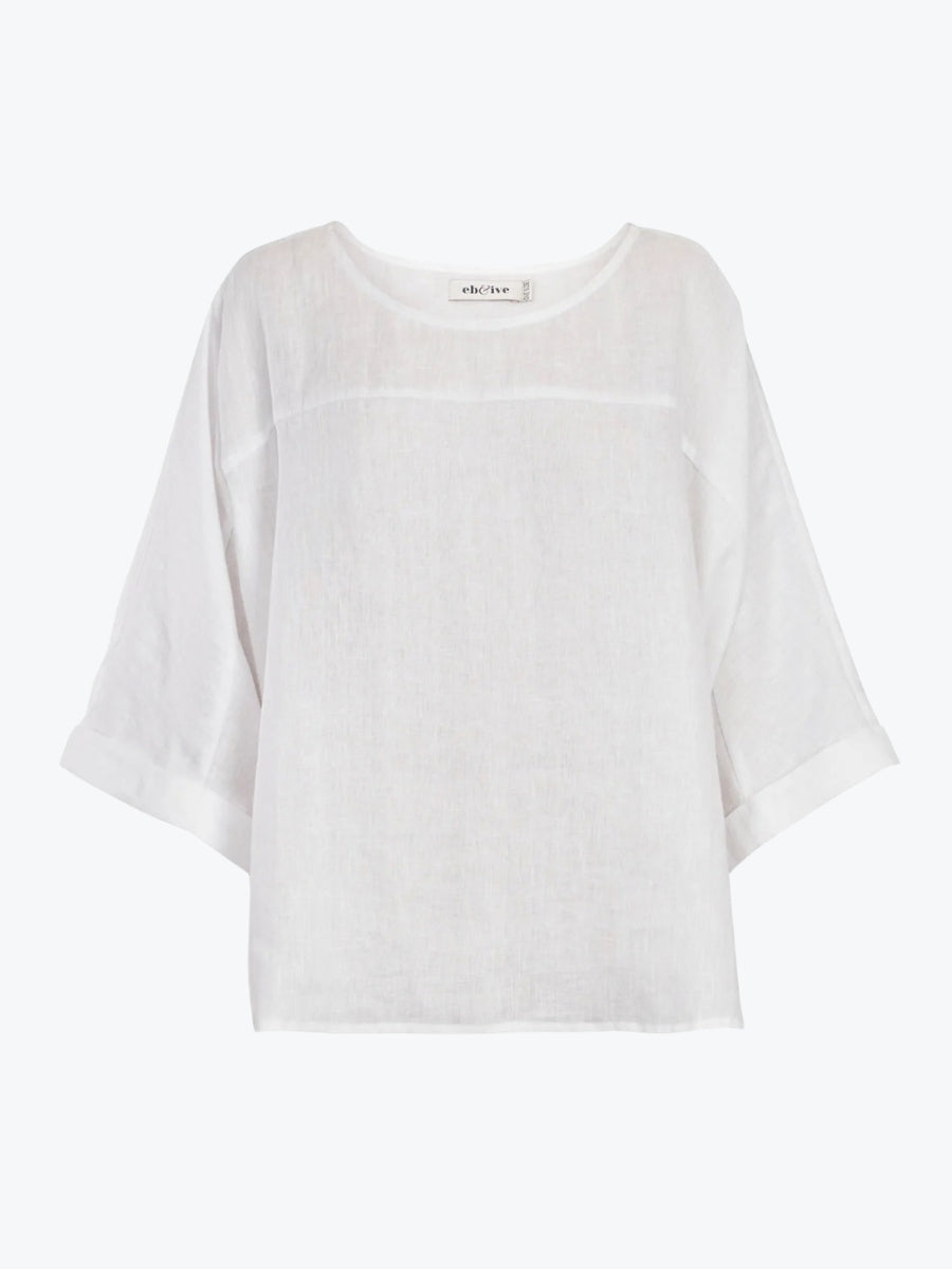 Eb + Ive Studio Relaxed Top | Salt