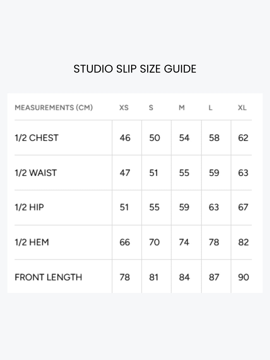 Eb + Ive Studio Slip | Ebony