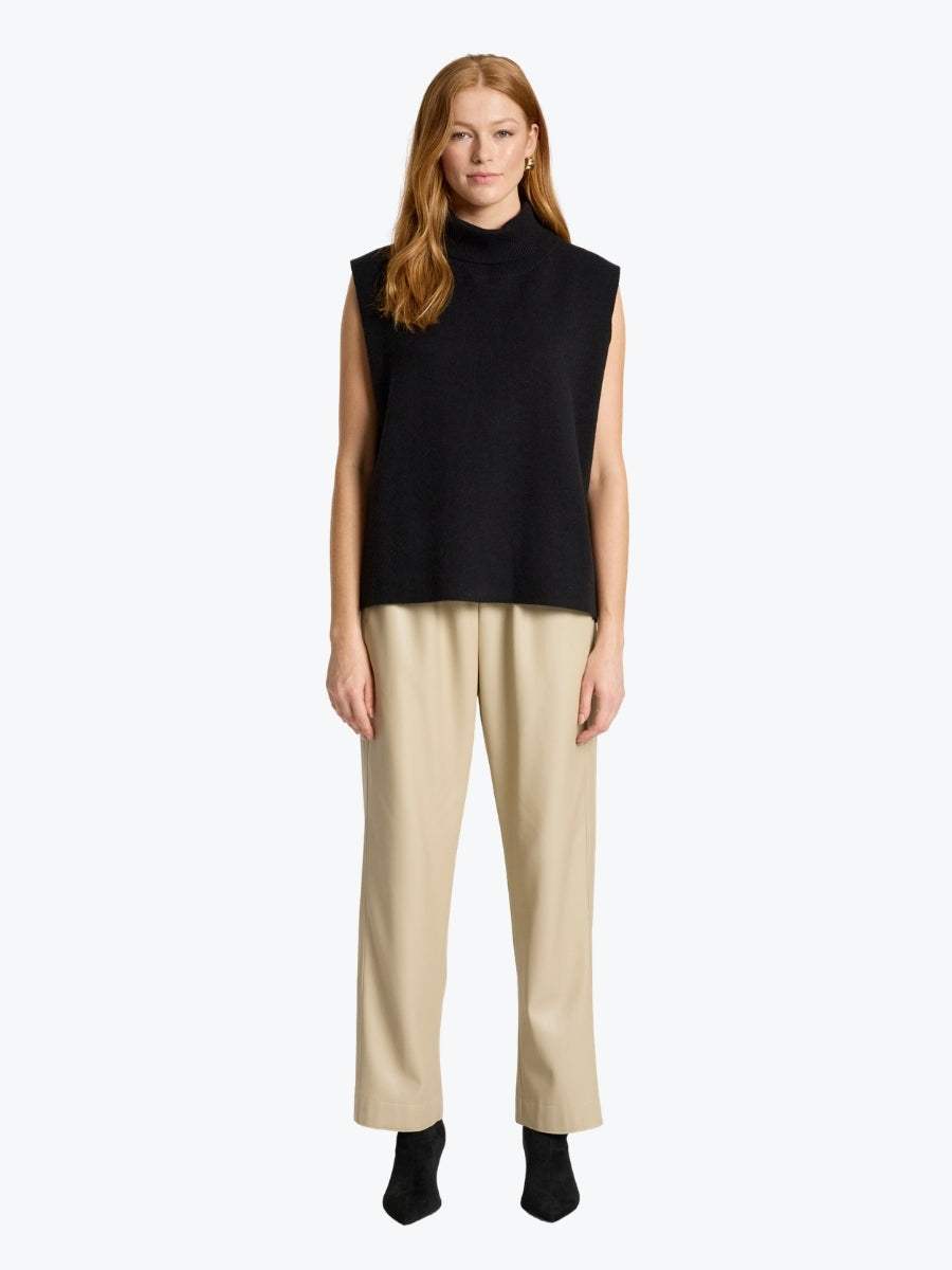 Eb &amp; Ive Zala Knit Vest | Black