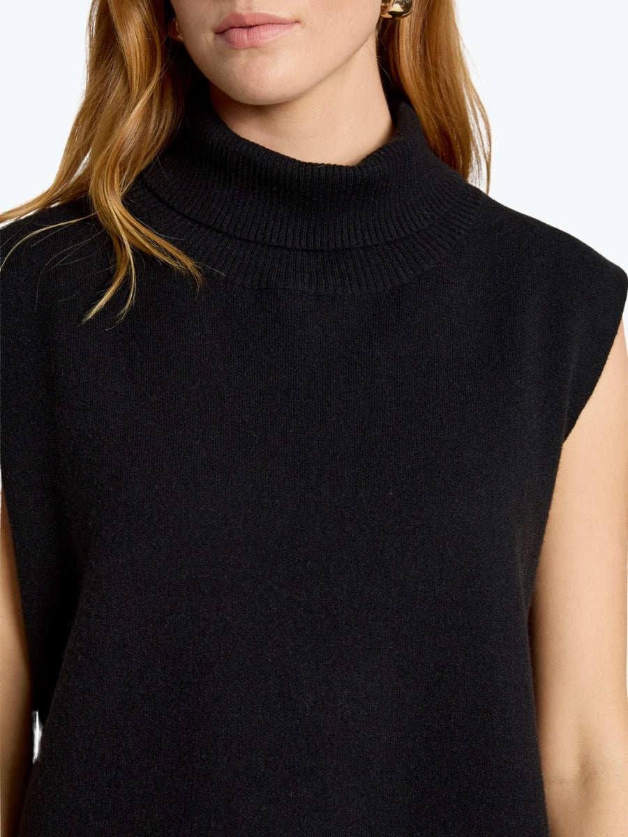 Eb &amp; Ive Zala Knit Vest | Black