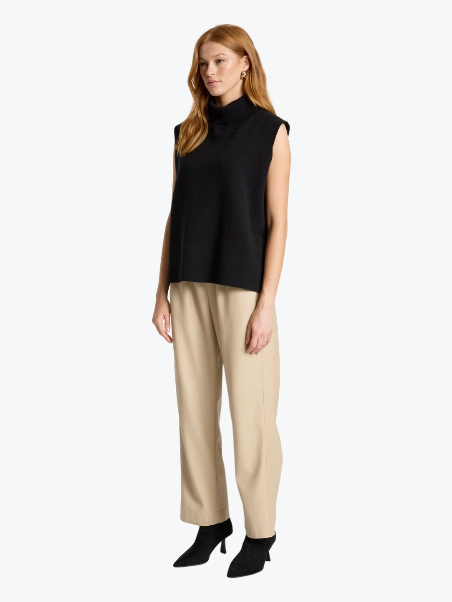 Eb &amp; Ive Zala Knit Vest | Black