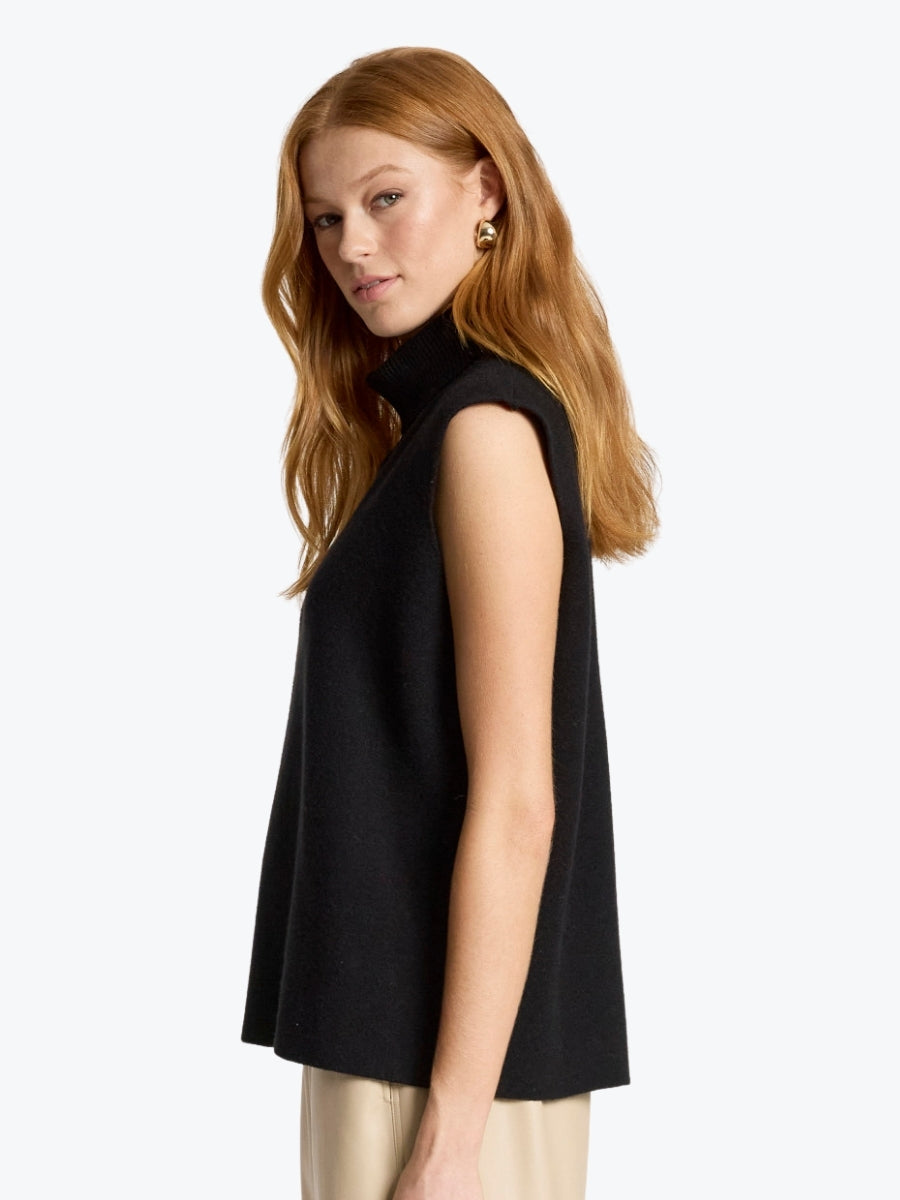 Eb &amp; Ive Zala Knit Vest | Black
