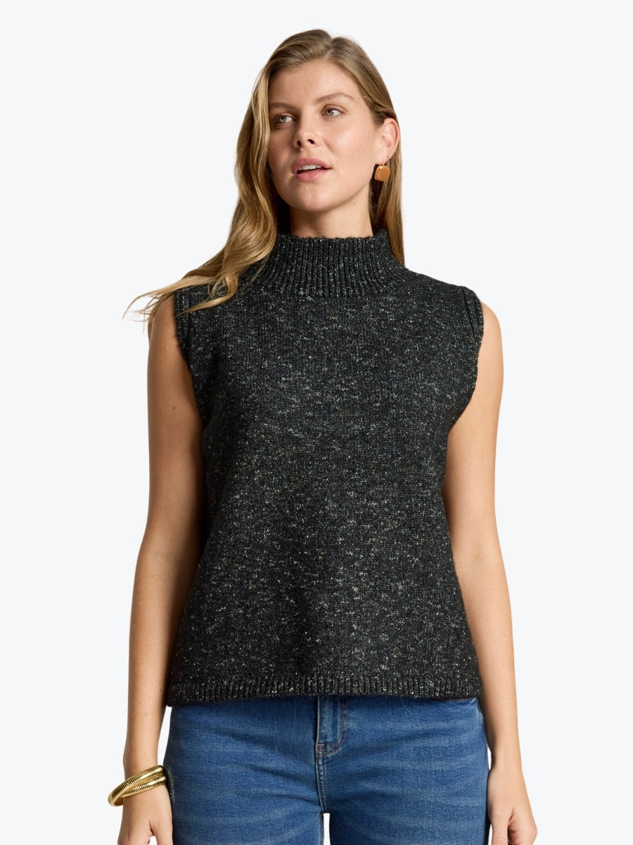 Eb &amp; Ive Zarda Knit Vest | Black