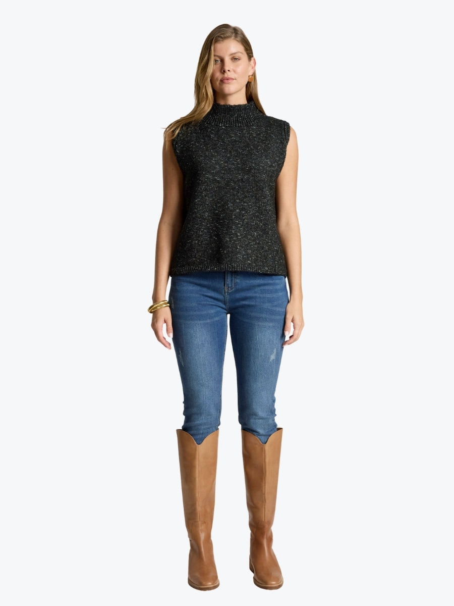 Eb &amp; Ive Zarda Knit Vest | Black