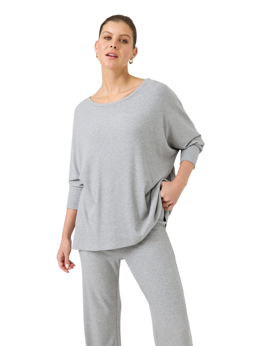 Eb&amp;Ive Studio Jersey Top