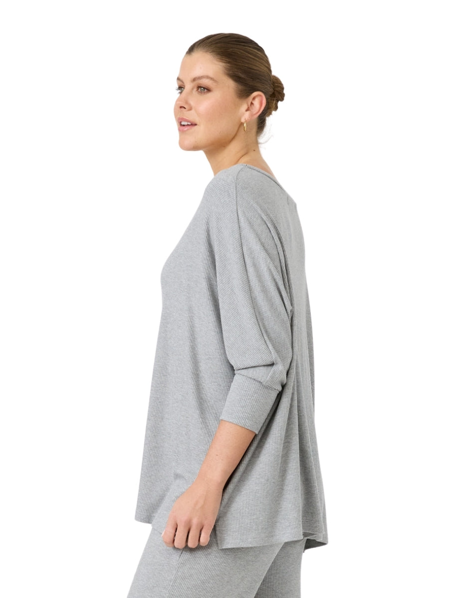 Eb&amp;Ive Studio Jersey Top