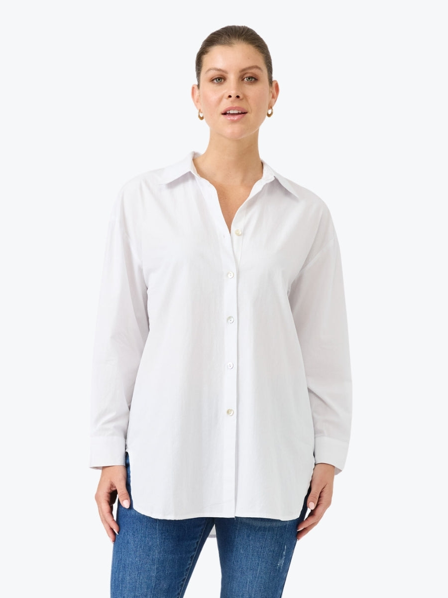 Eb&Ive Oversize Shirt in Salt