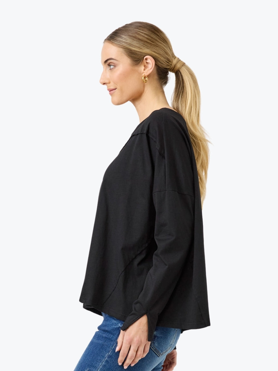 Eb&amp;Ive Studio Traveller Long Sleeve Tshirt