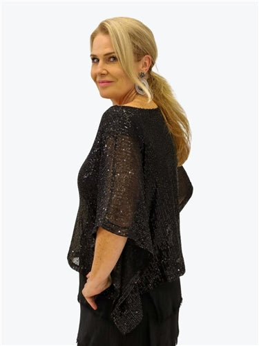 Imagine Fashion Lynsay Sequin Top