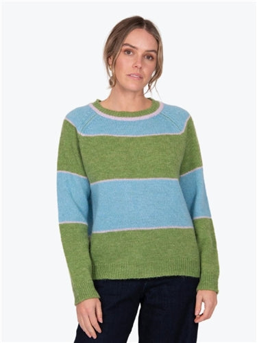 Fields Mohair Stripe Pullover FK5017