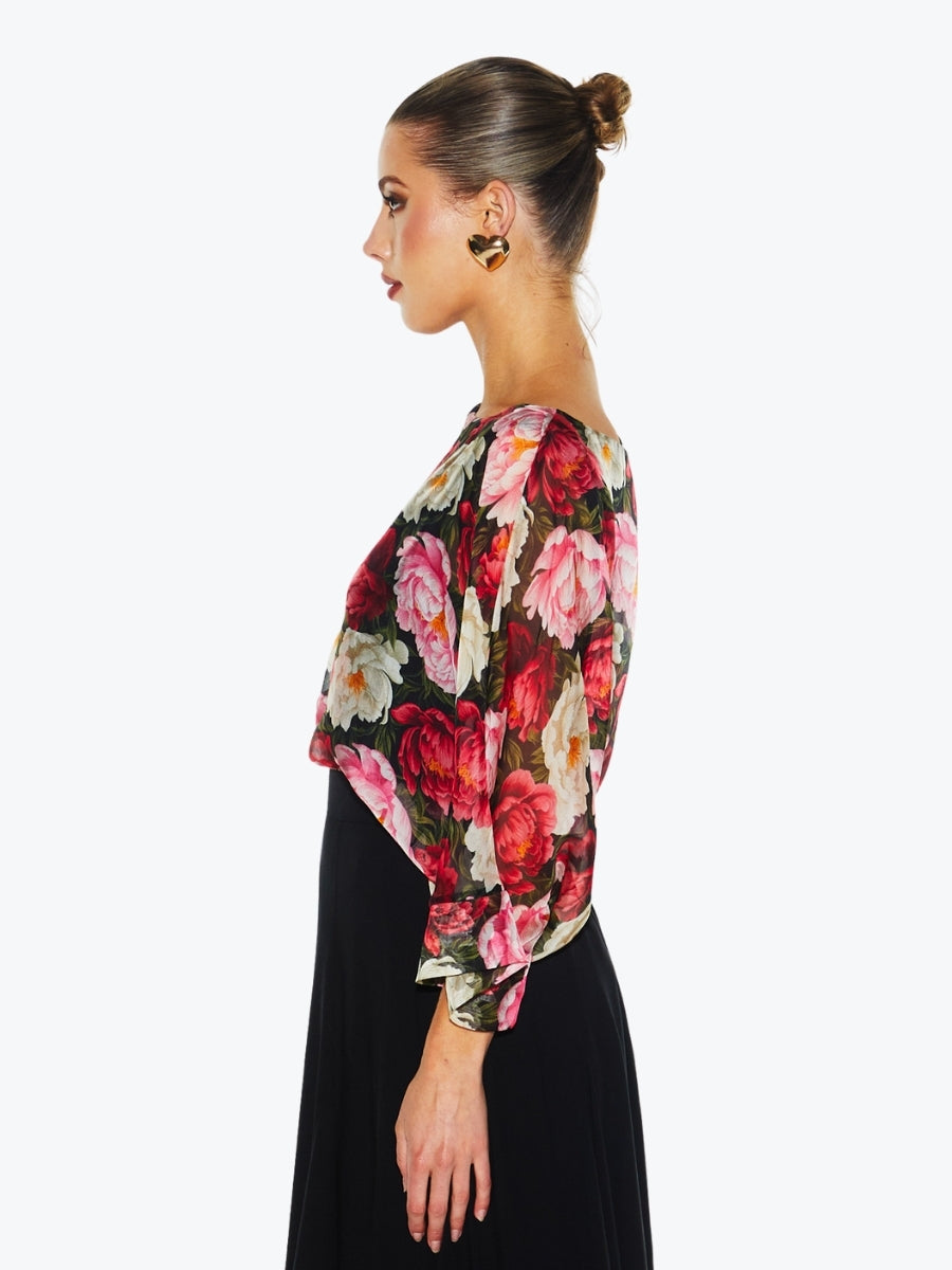 Fate + Becker Sunlight and Shadow Silk Top