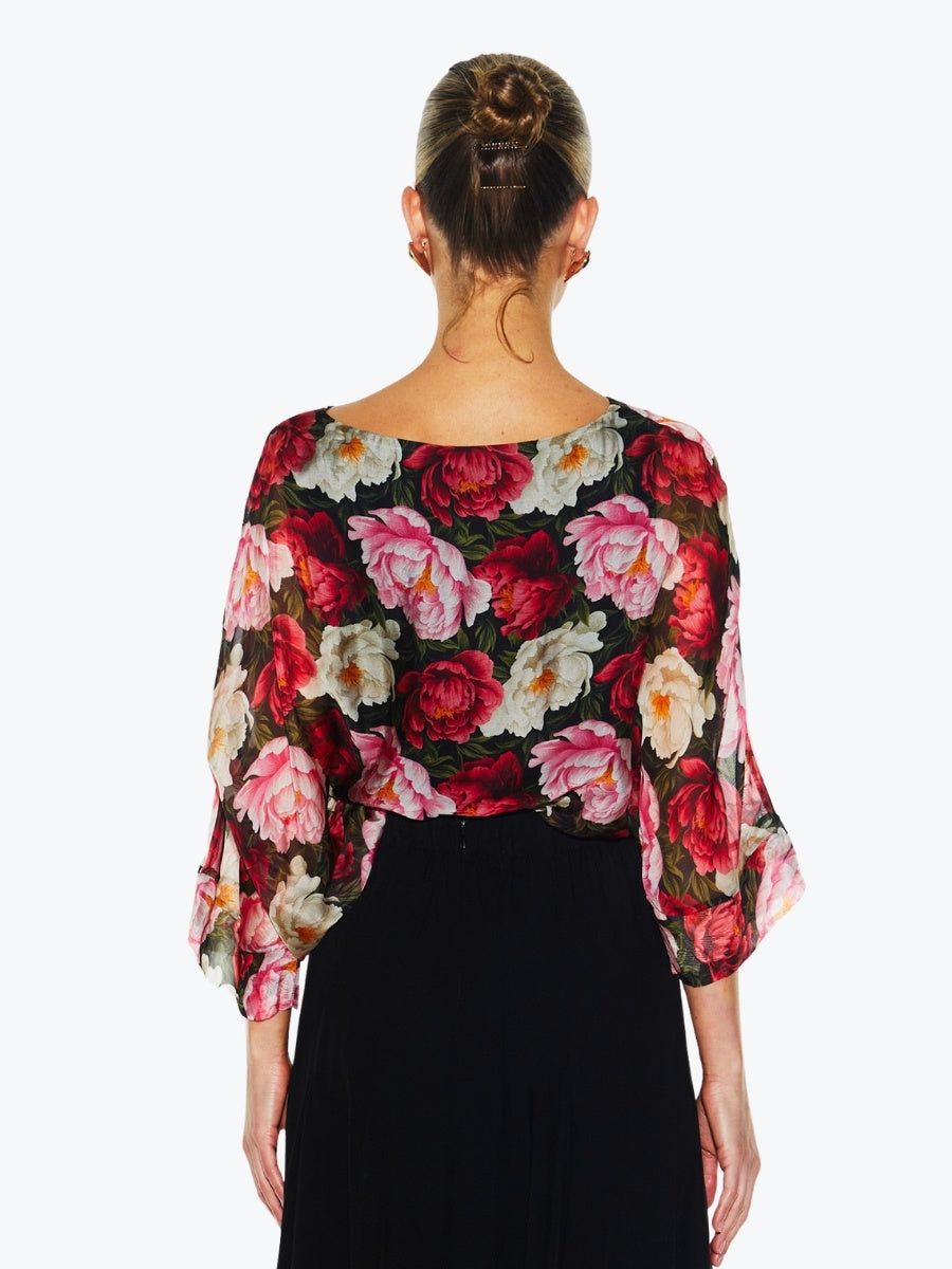 Fate + Becker Sunlight and Shadow Silk Top