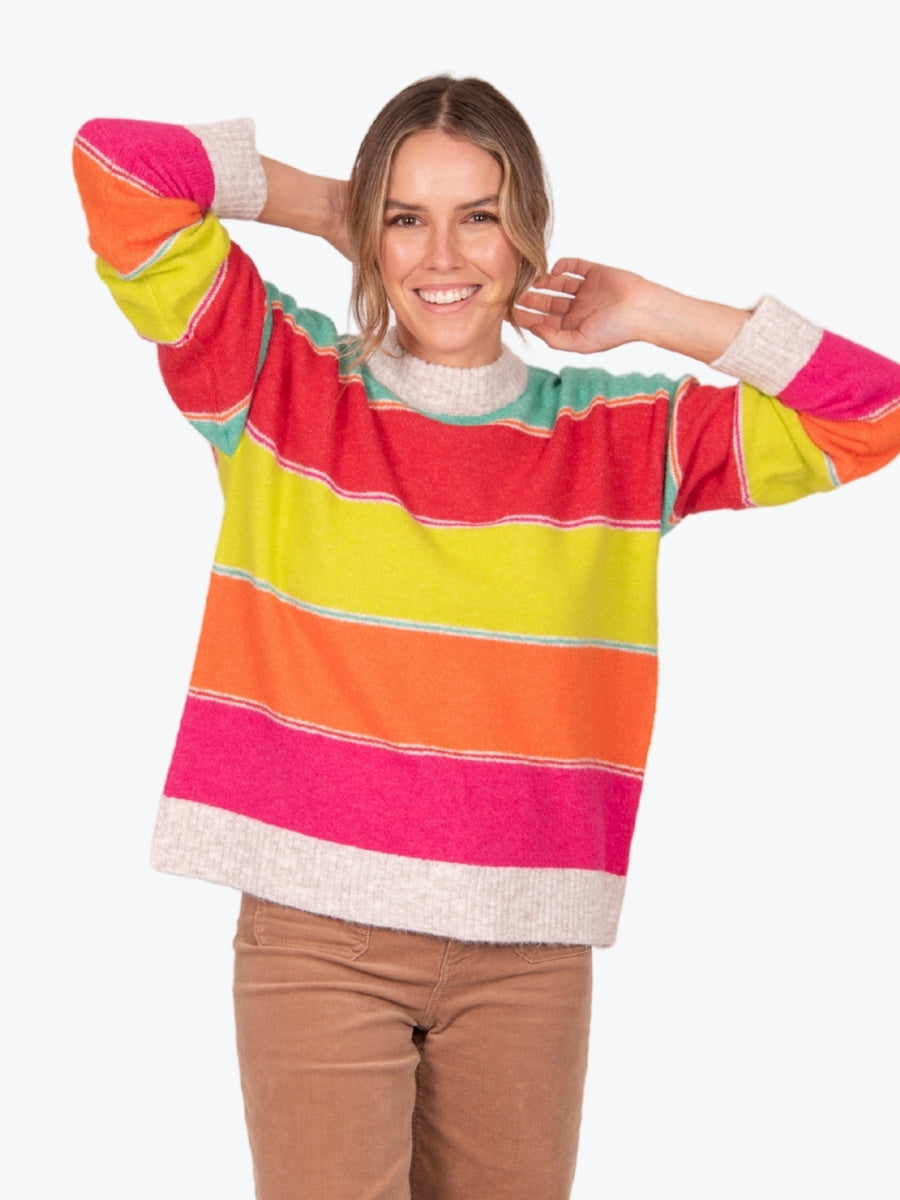 Fields Multi Stripe Pullover FK5020