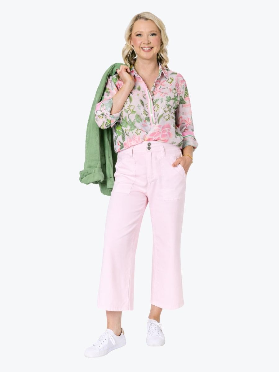 Gordon Smith Desert Oasis Sheer Shirt | Musk Floral