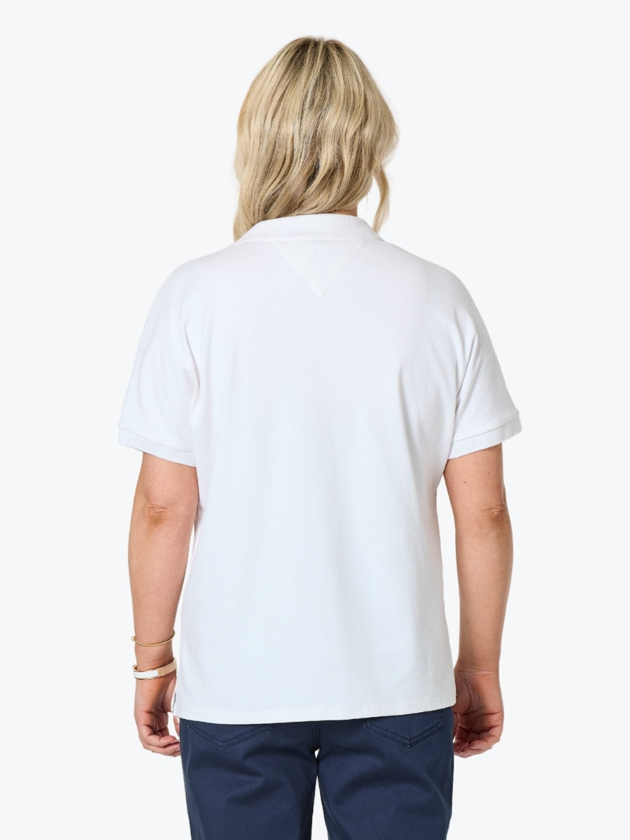Gordon Smith Fairway Polo Top | White