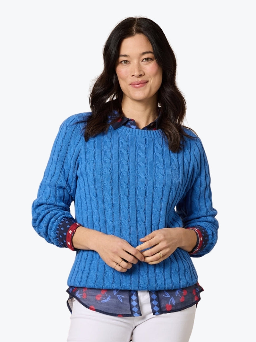 Gordon Smith Hampton Cable Jumper | Cobalt