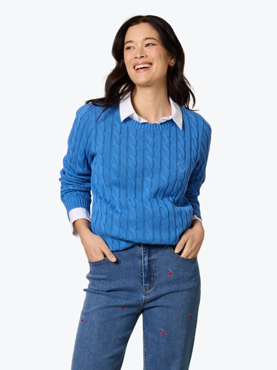 Gordon Smith Hampton Cable Jumper | Cobalt