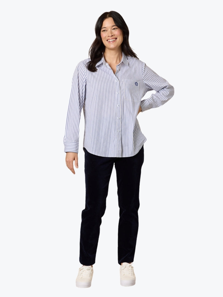 Gordon Smith Heritage Stripe Shirt | Blue/White