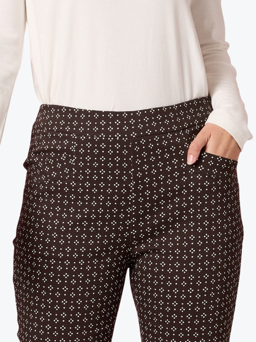 Gordon Smith Kelly Print Pant | Coffee