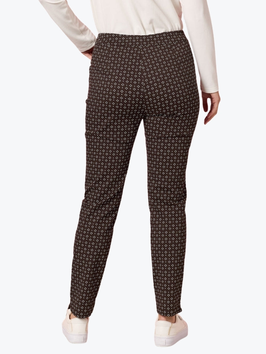 Gordon Smith Kelly Print Pant | Coffee