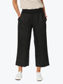 Gordon Smith Lara Wide Leg Linen Pant | Black