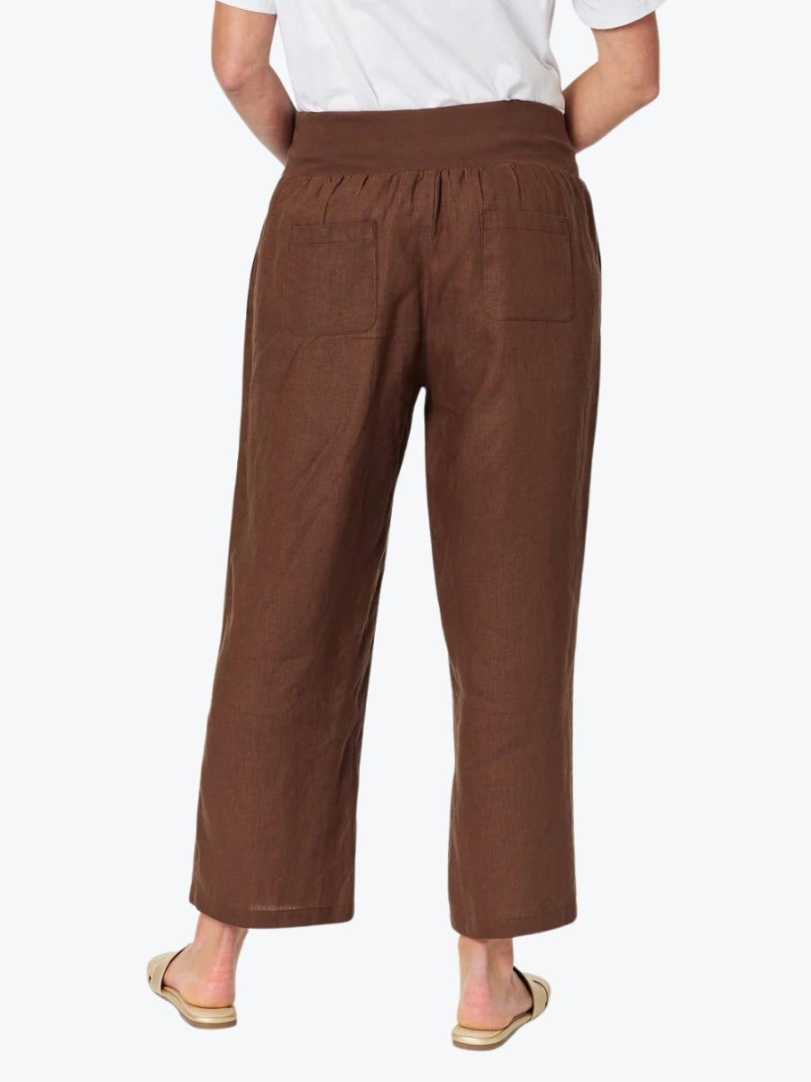 Gordon Smith Lara Wide Leg Linen Pant 43440