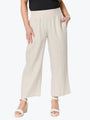 Gordon Smith Lara Wide Leg Linen Pant | Natural
