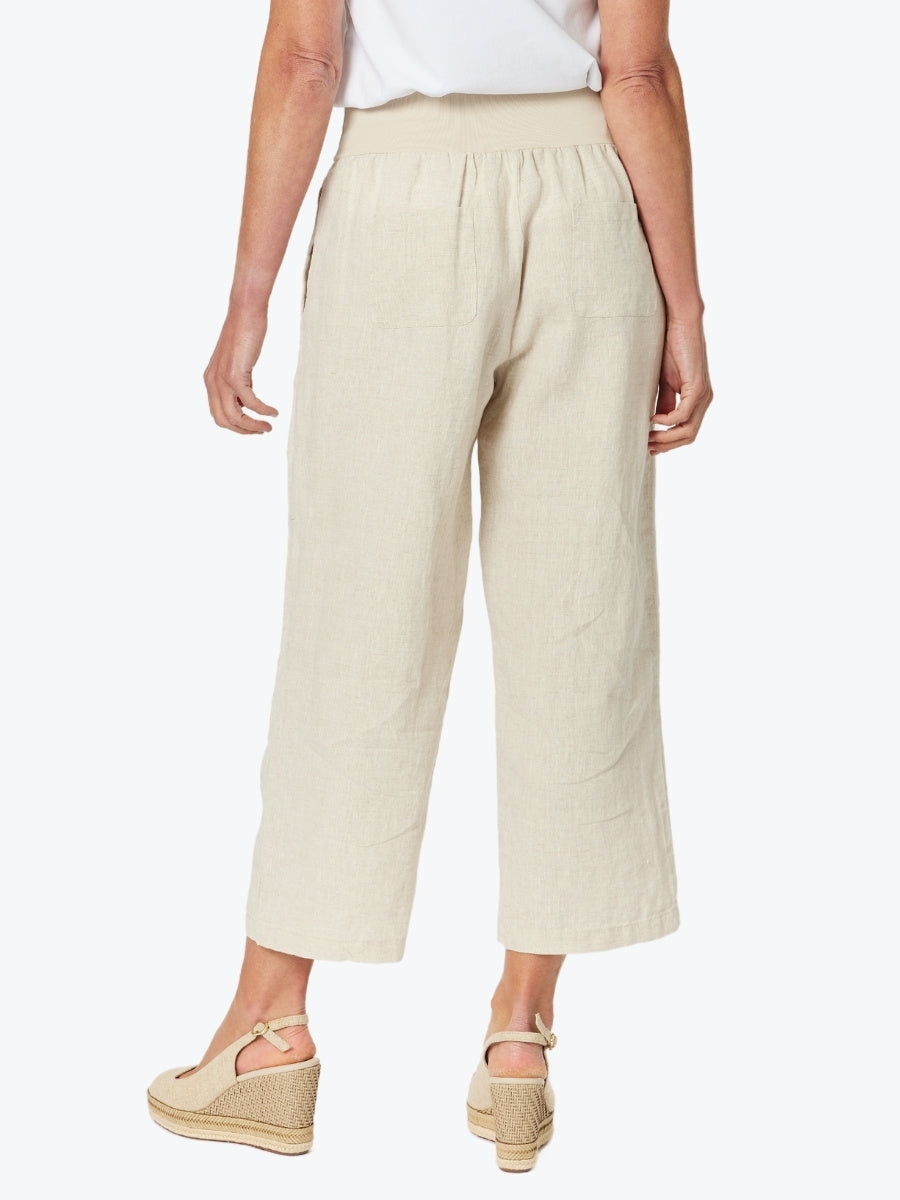Gordon Smith Lara Wide Leg Linen Pant 43440