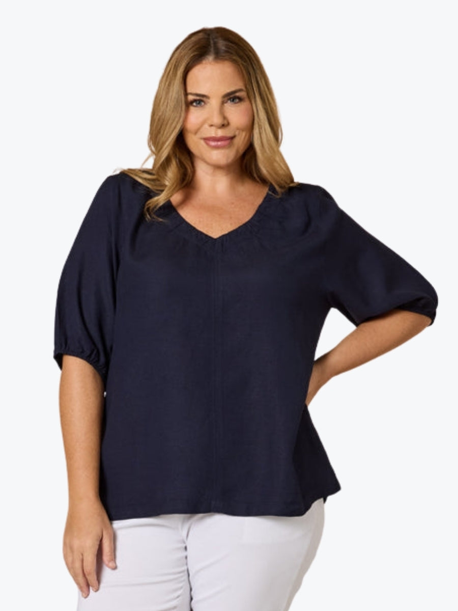 Gordon Smith Lino V Neck Top 48258
