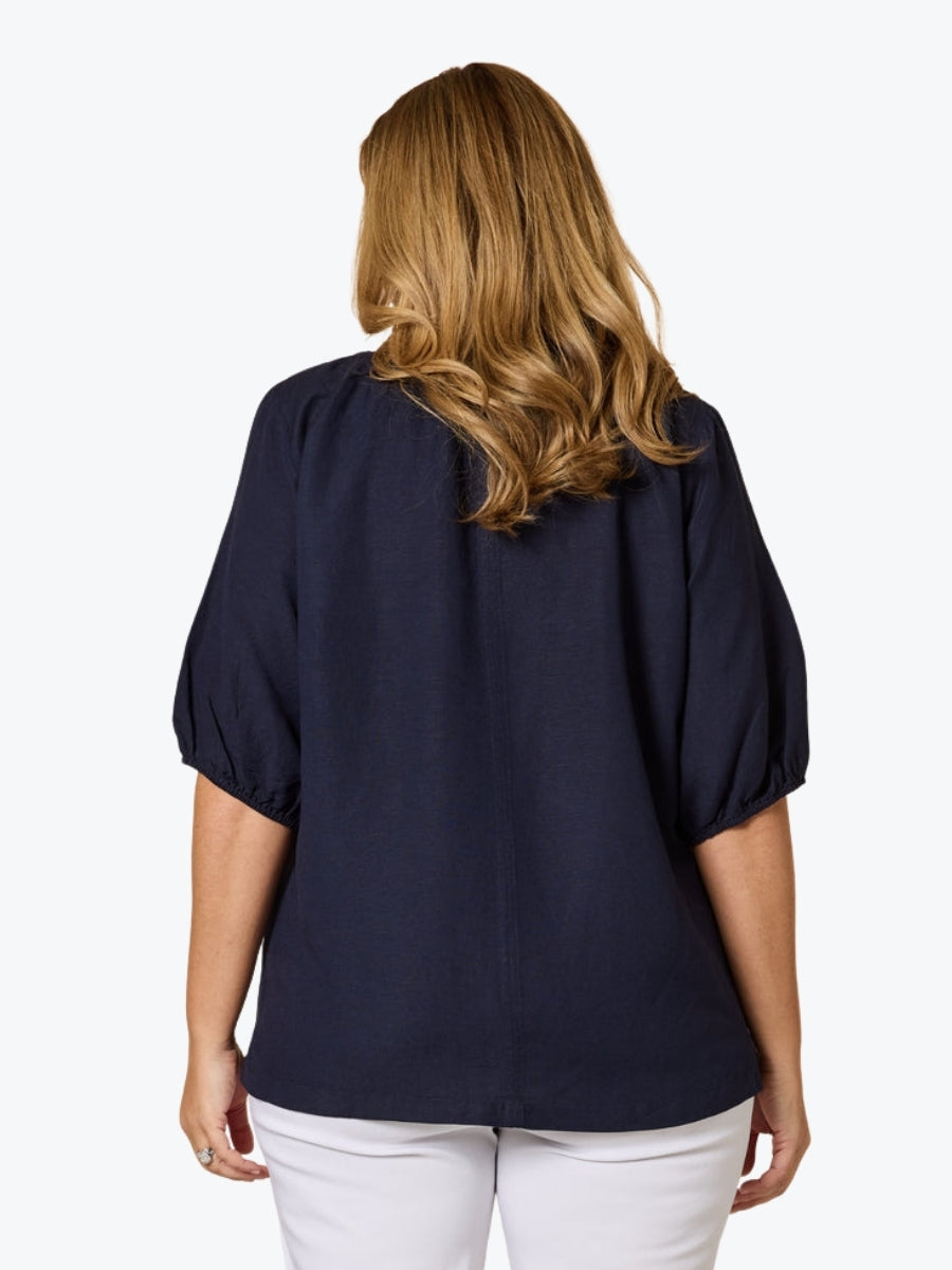 Gordon Smith Lino V Neck Top 48258