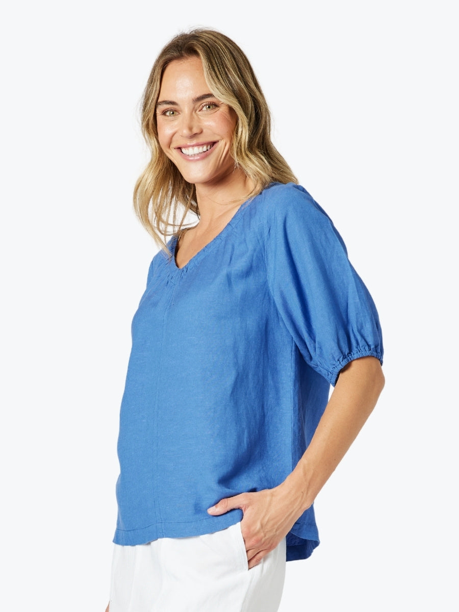 Gordon Smith Lino V Neck Top 48258